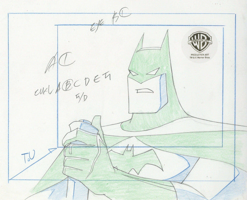 The New Batman Adventures Original Production Drawing: Batman - Choice Fine Art