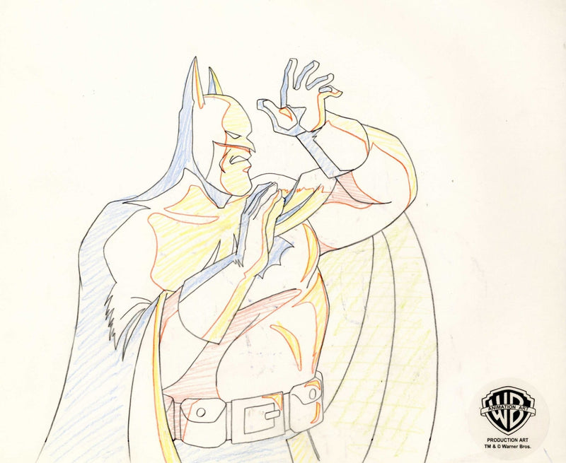 The New Batman Adventures Original Production Drawing: Batman - Choice Fine Art