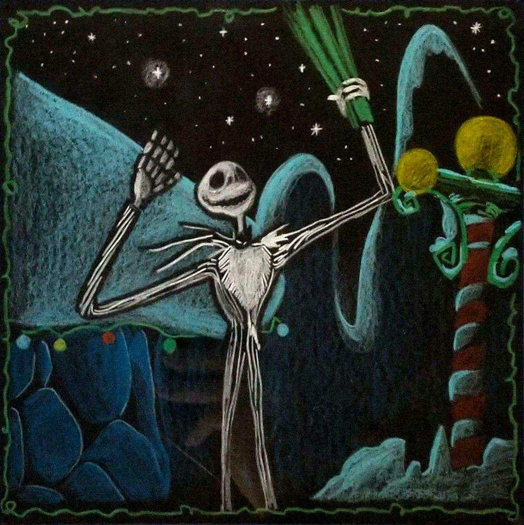 The Nightmare Before Christmas, Original Pastel Storyboard: Jack Skellington - Choice Fine Art