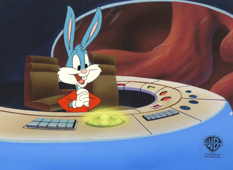 Tiny Toons Adventures Original Production Cel: Buster Bunny - Choice Fine Art