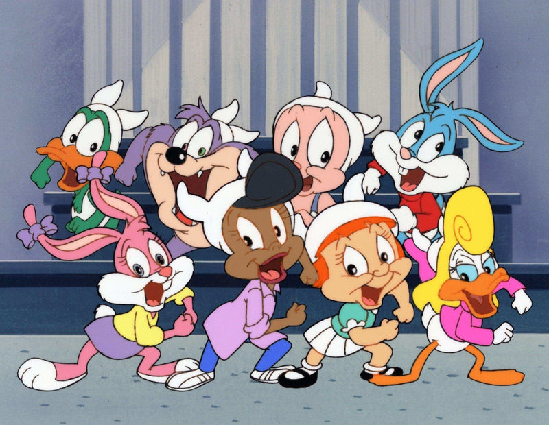 Tiny Toons Original Production Cel: Eight Character Sing Along - Choice Fine Art
