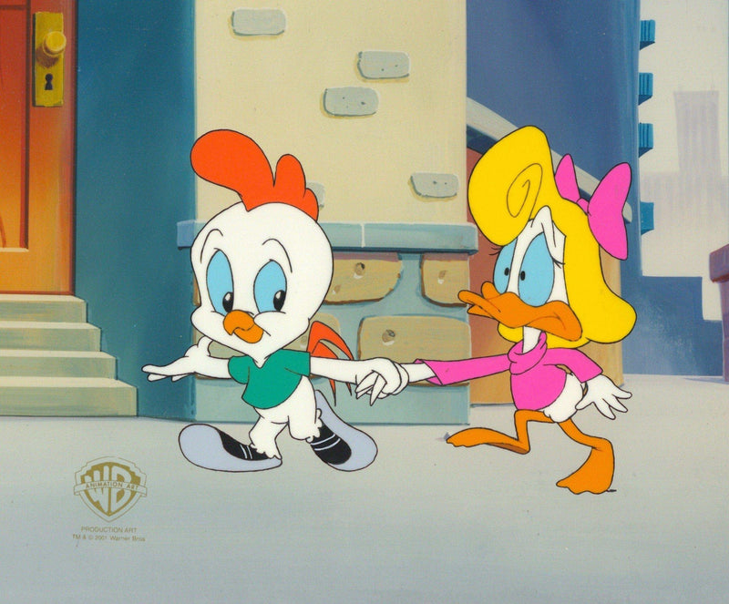 Tiny Toons Original Production Cel: Fowlmouth and Shirley the Loon - Choice Fine Art